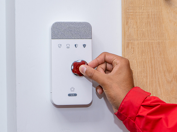Panel de control de alarma Verisure