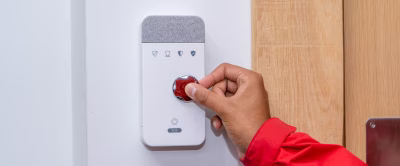 Panel de control de la alarma para negocio Verisure